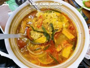 Mỗi lần thưởng thức món lẩu cua tại Ba Tài Quán là một trải nghiệm ẩm thực đặc sắc
