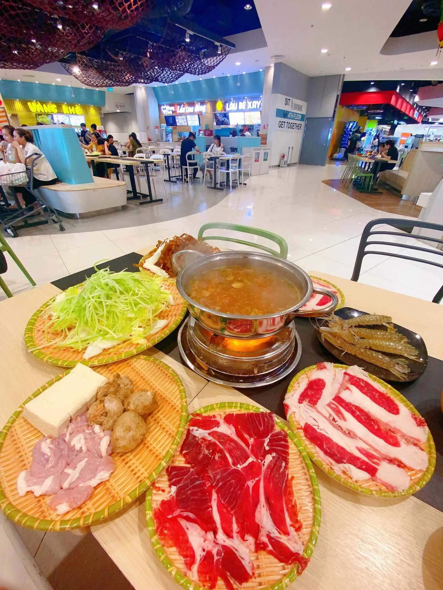 Không gian rộng rãi, ấm cúng