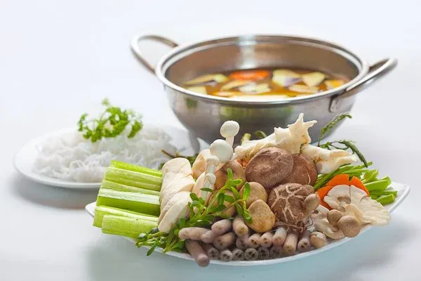 Lẩu hải sản chay