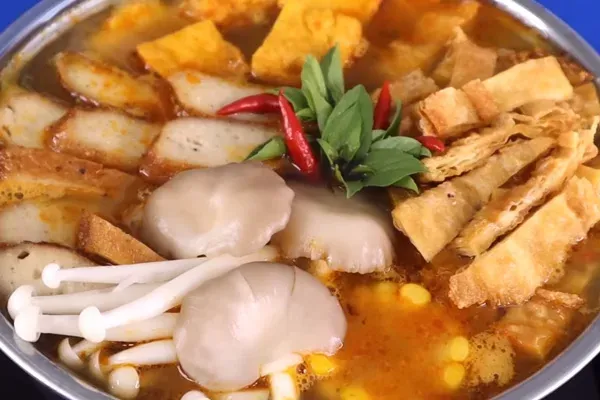 Thưởng thức lẩu thái hải sản chay thơm ngon bổ dưỡng