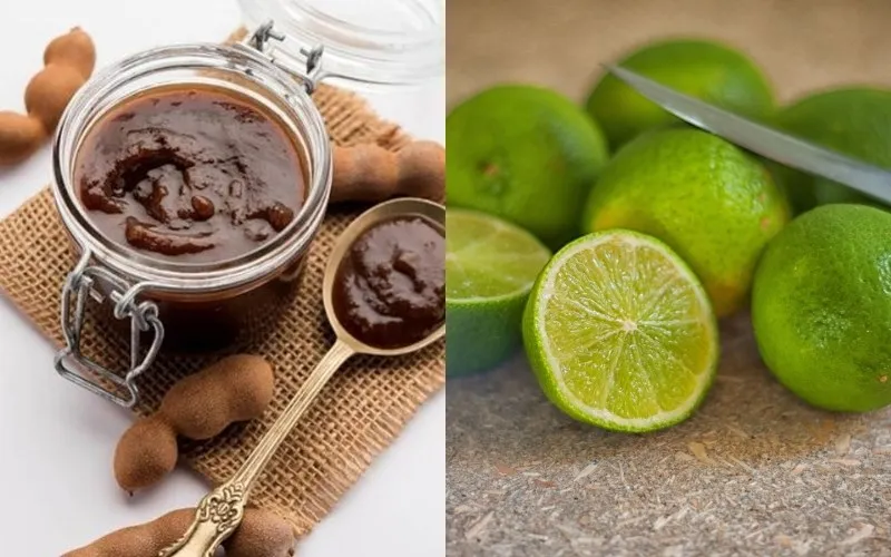 Nước cốt me tạo vị chua đặc trưng