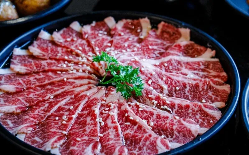 Thịt bò cao cấp cho lẩu Thái