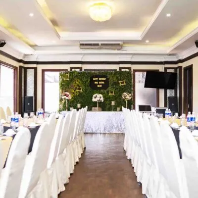 Không gian sảnh tiệc 25 khách