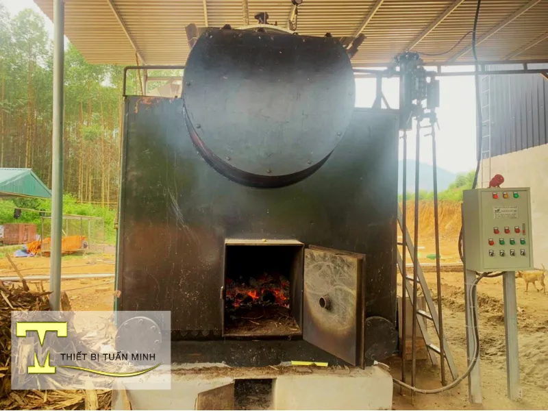 Thiết bị lò hơi sấy nông sản và hỗ trợ chưng cất rượu hiện đại