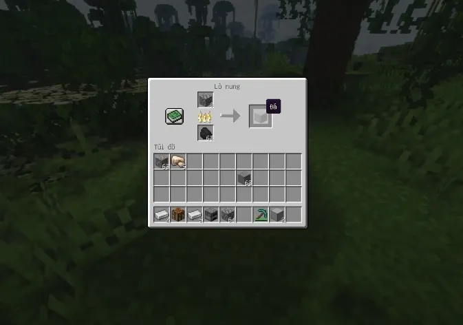 Nấu đá cuội thành đá thường