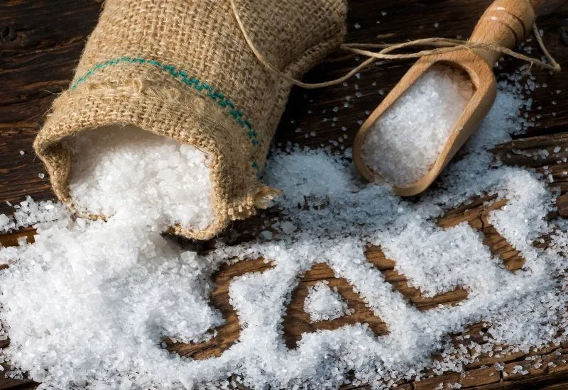 Muối biển khử mùi thịt bò