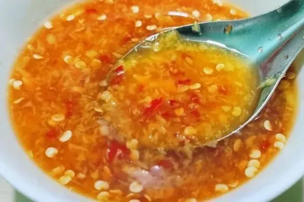Mắm gừng chấm vịt ăn kèm