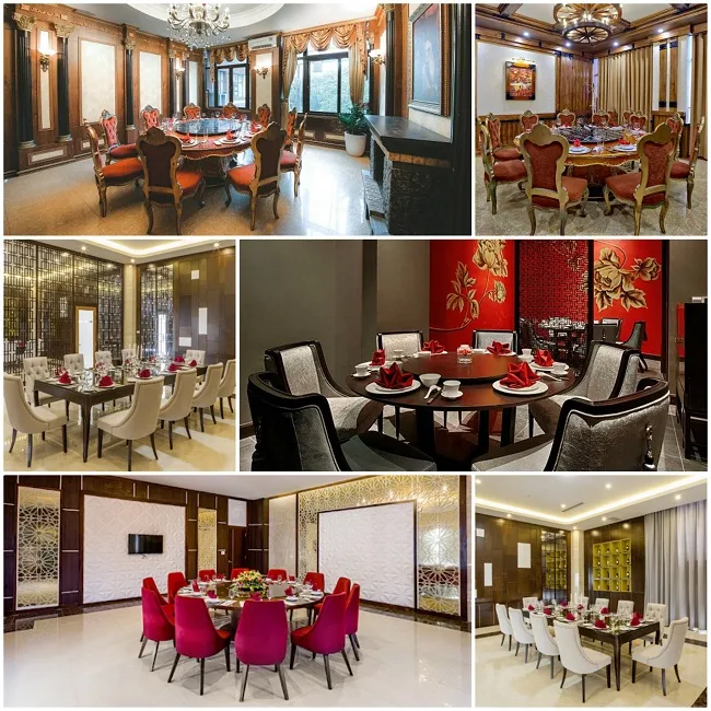 Mẫu thiết kế phòng VIP nhà hàng sang trọng với không gian ấm cúng