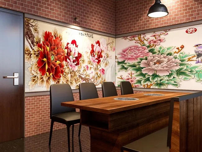 Thiết kế phòng VIP nhà hàng Trung Quốc hiện đại