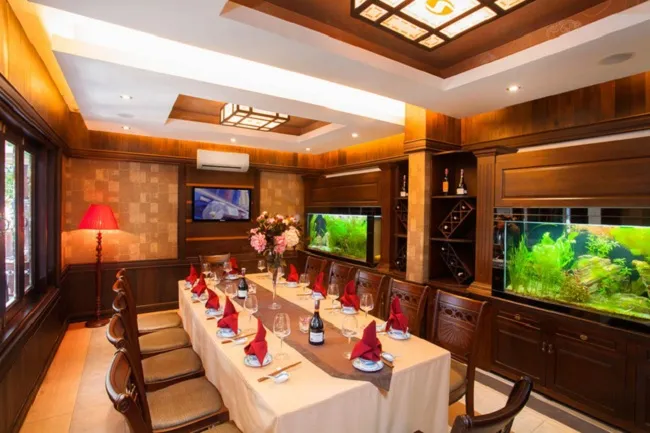 Mẫu phòng VIP nhỏ cho gia đình tại nhà hàng Việt