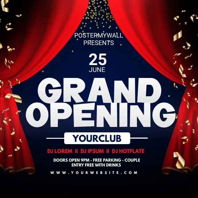 Banner khai trương nhà hàng quảng bá chương trình ưu đãi đặc biệt thu hút khách hàng