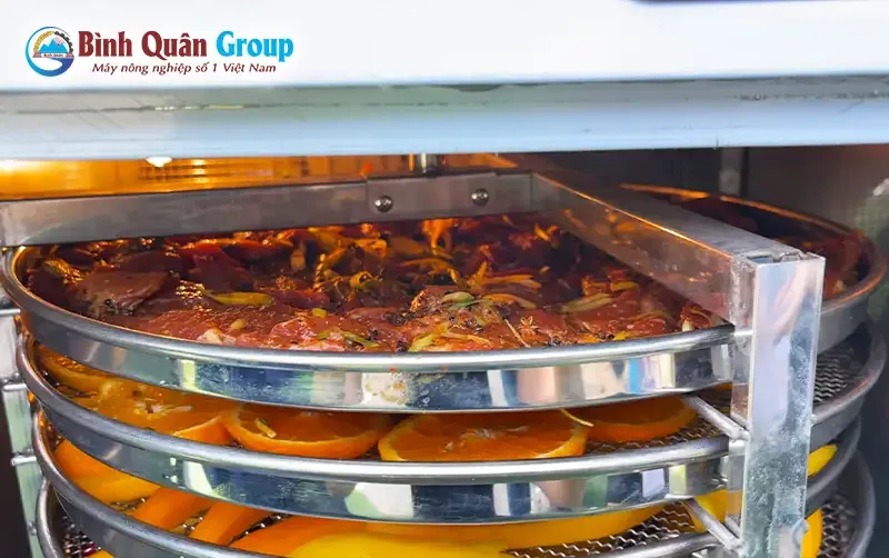 Nguyên lý hoạt động máy sấy thịt