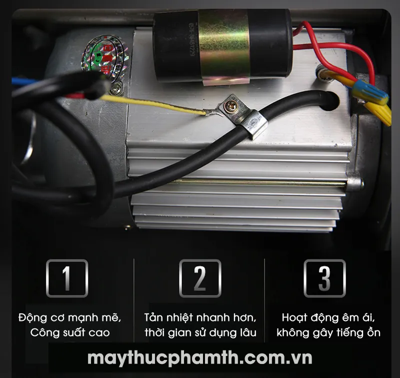 Máy Thái Thịt Sống HD-850 1 Cửa Dao