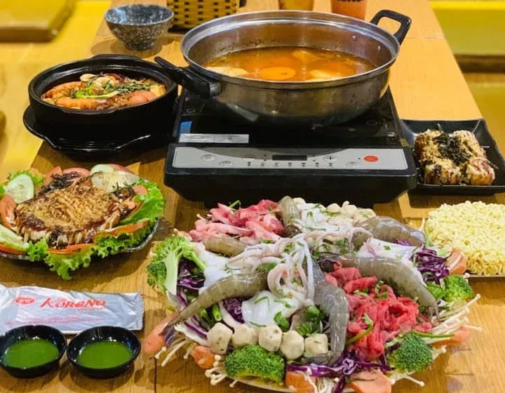 Phần ăn đặc biệt đầy đủ dinh dưỡng