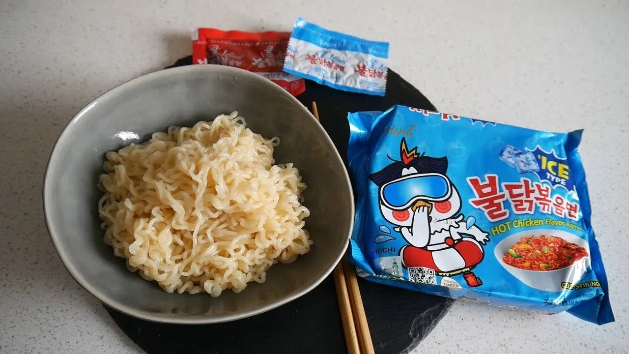 Mì cay Samyang phiên bản ăn lạnh phù hợp cho mùa hè