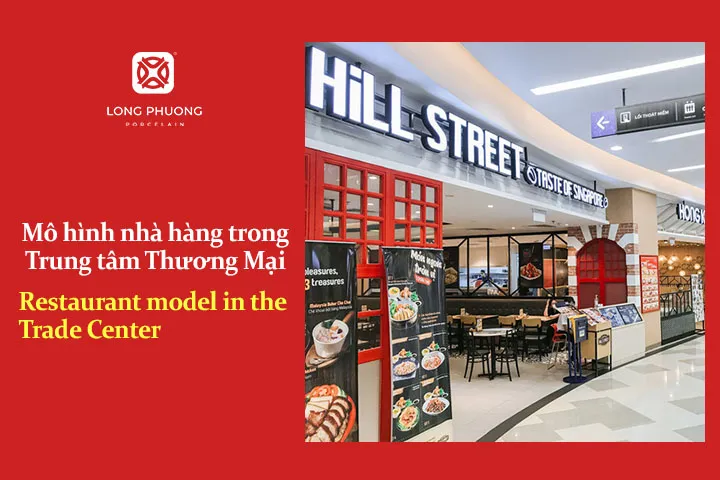Nhà hàng tại trung tâm thương mại