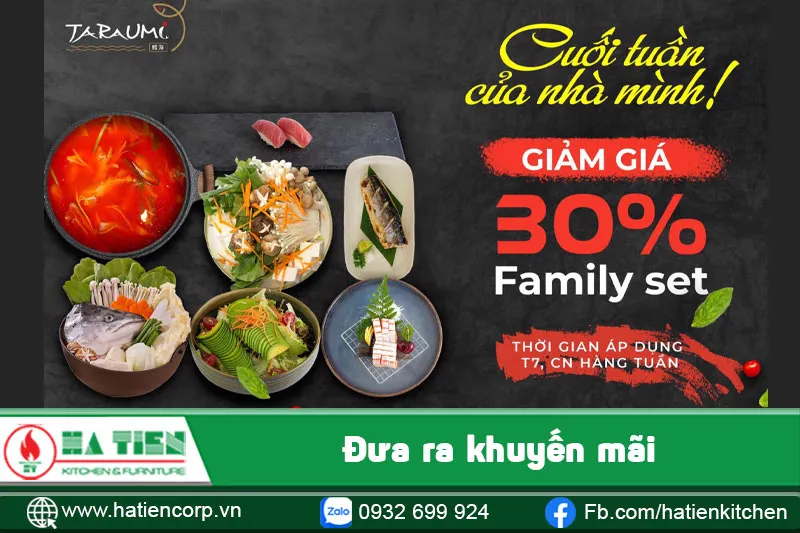 Quán ăn thường có nhiều chương trình ưu đãi