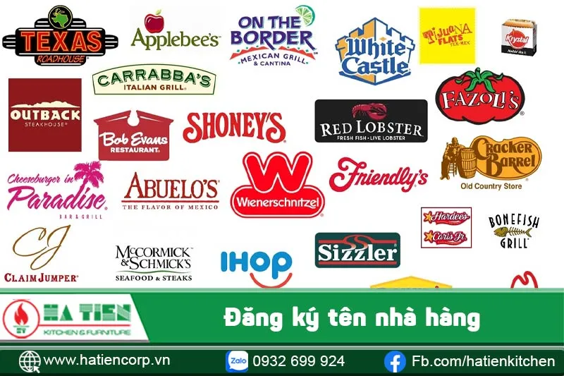 Đăng ký tên nhà hàng