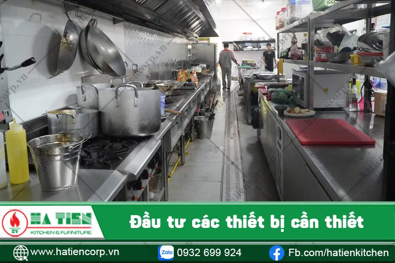 Đầu tư các vật dụng cần thiết