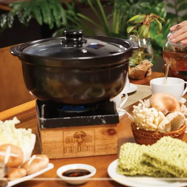 Món nước chay thanh đạm trong thực đơn nhà hàng