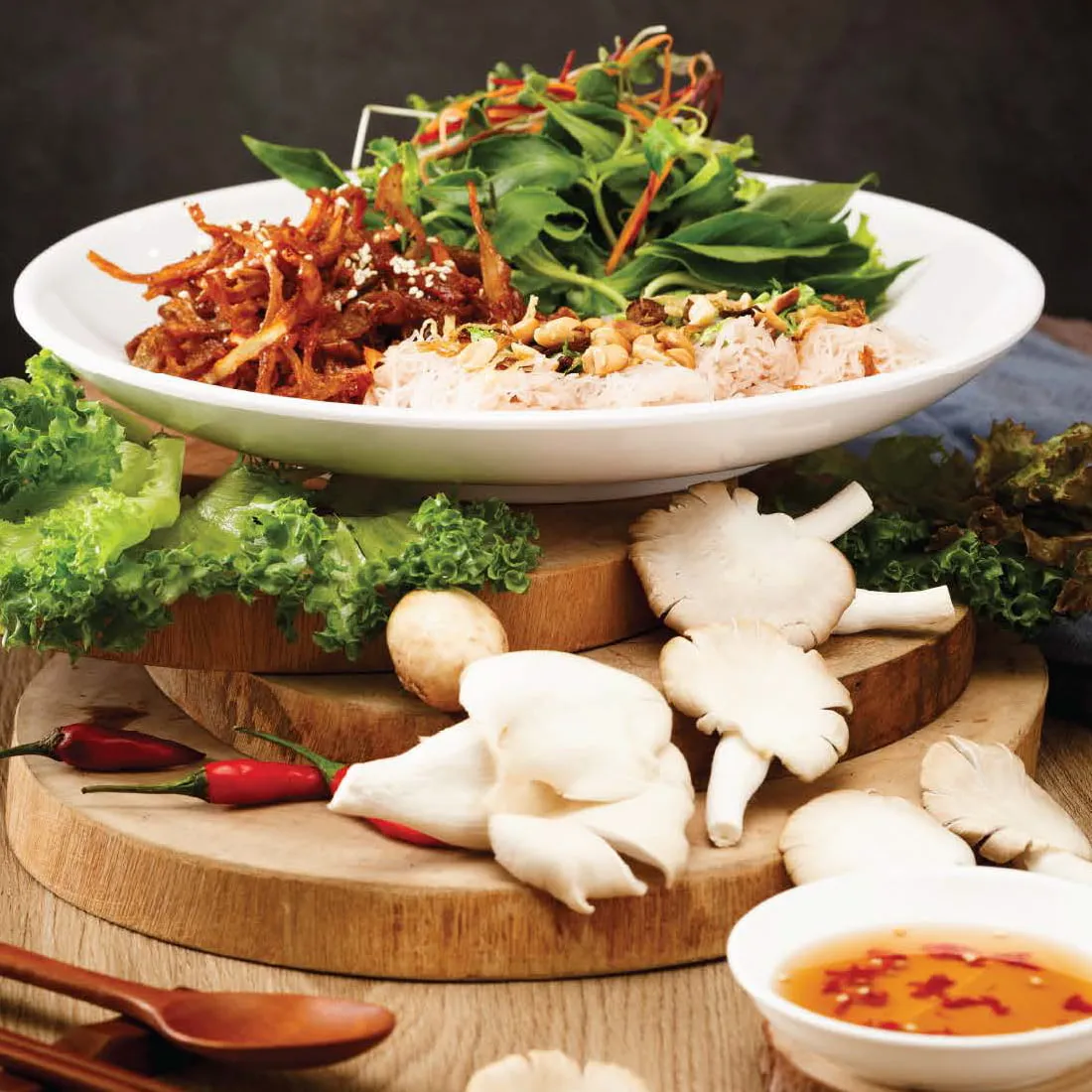 Món nướng chay sốt Gochujang đặc trưng