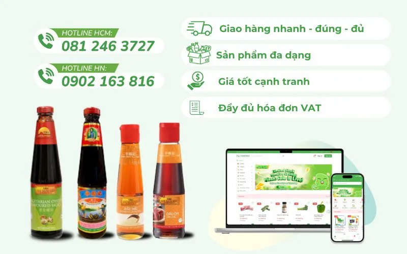 Kamereo là nhà cung cấp gia vị Trung Quốc uy tín ở TPHCM