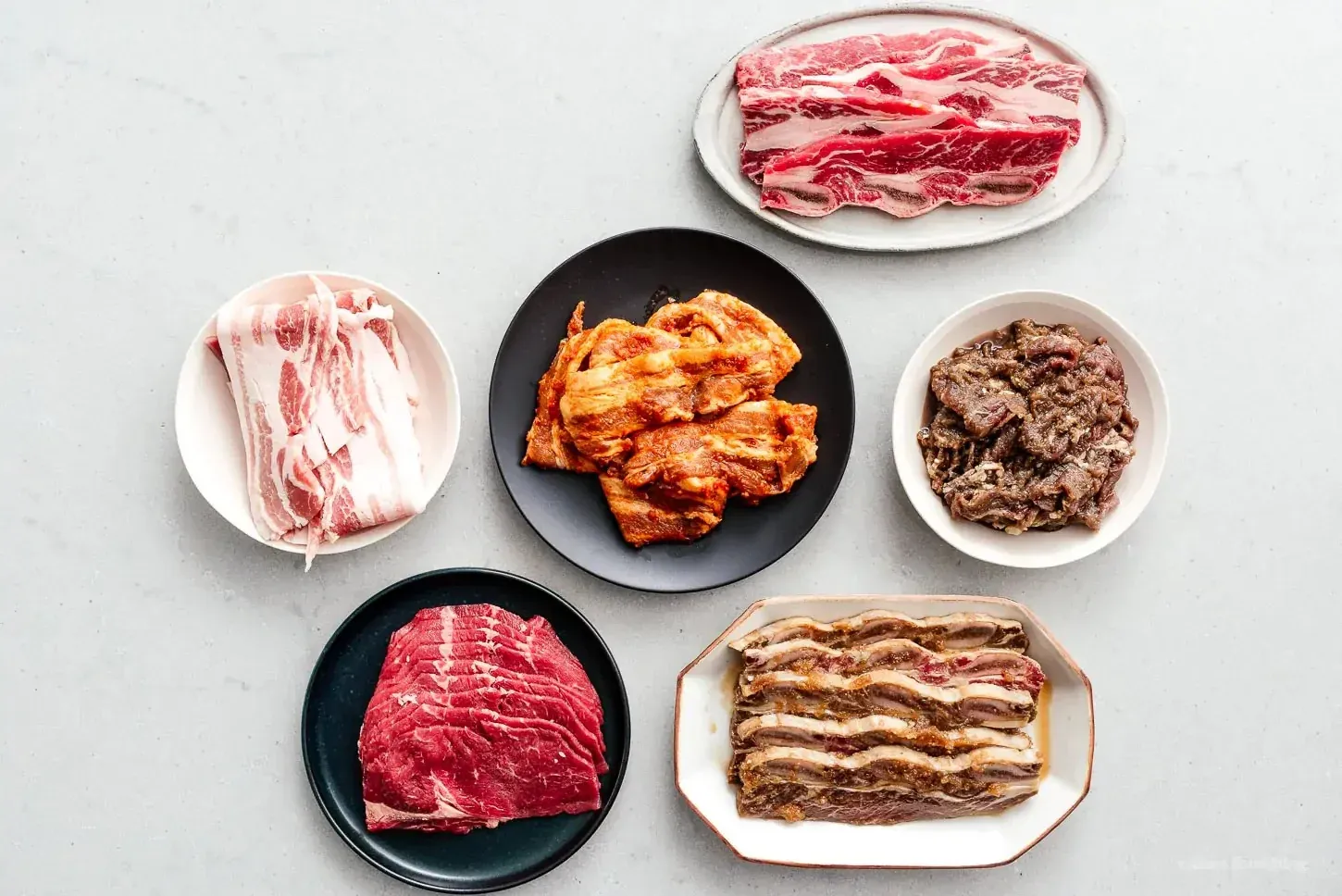 chọn mua thịt cho món bbq hàn quốc