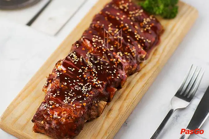 Thịt sườn mềm mại được biến tấu thành nhiều hương vị khác nhau đầy hấp dẫn