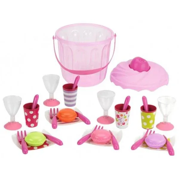 bộ nấu ăn cho bé - Set bánh vui vẻ giúp trẻ trổ tài làm đầu bếp bánh ngọt tài ba