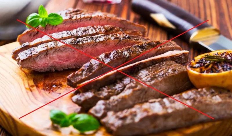 Thịt bò chứa protein cao có thể kích thích tăng sinh mô quá mức sau phẫu thuật nâng mũi