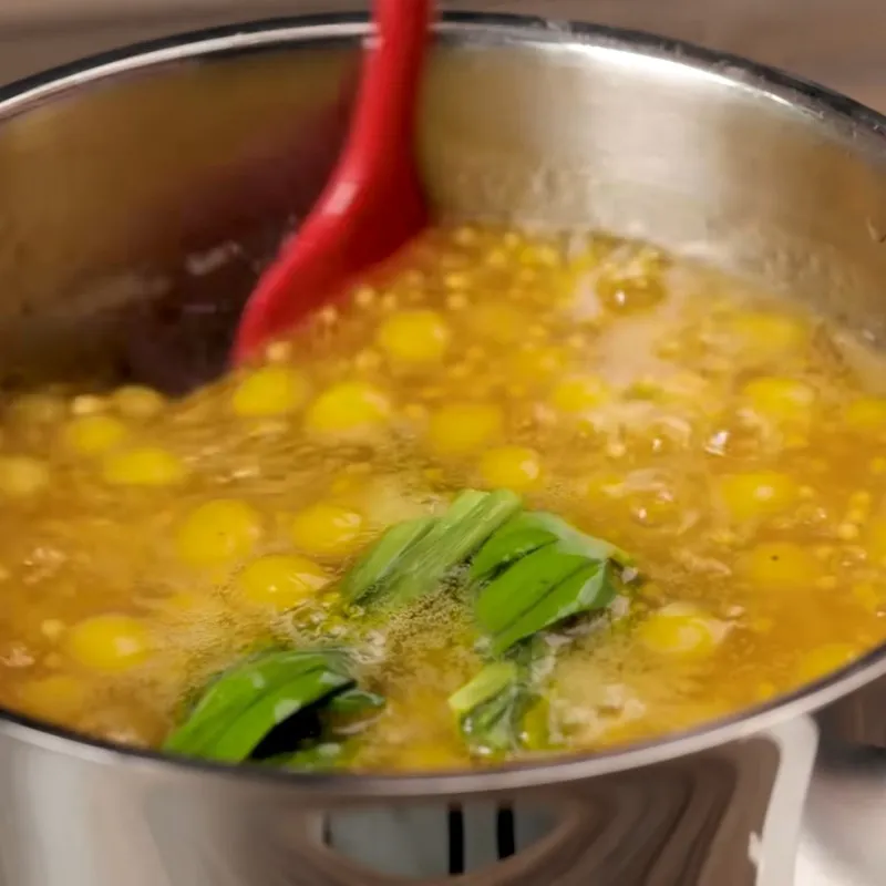 Bước 5 Nấu chè chuối Chè chuối viên