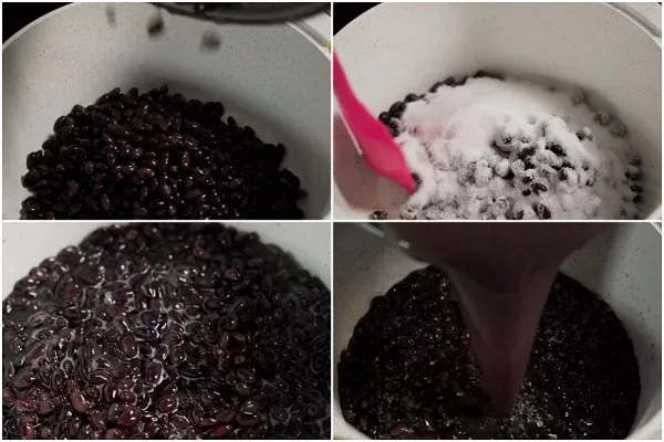 sên đậu đen cho ngấm vị