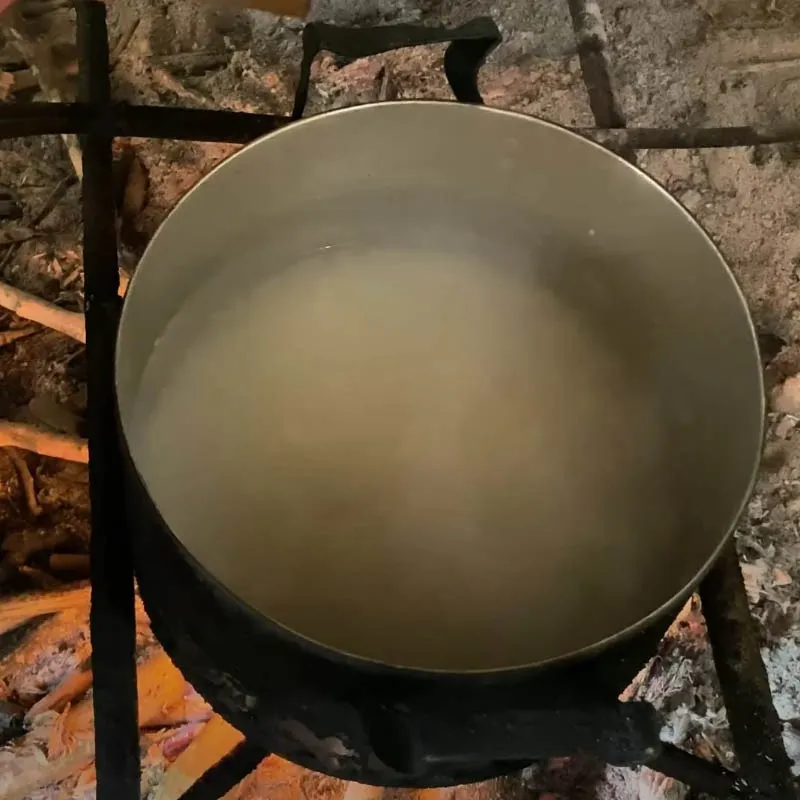 Nấu chè củ mài