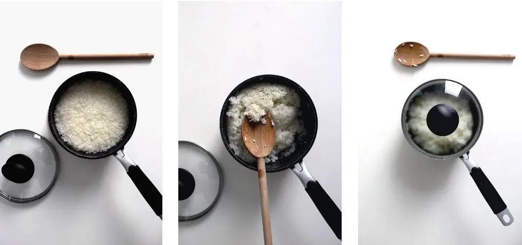 Nấu cơm bằng bếp từ 3