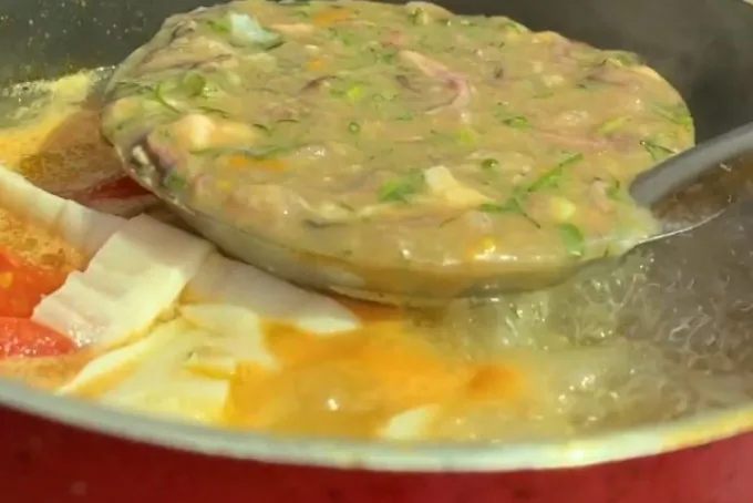 Quá trình nấu canh