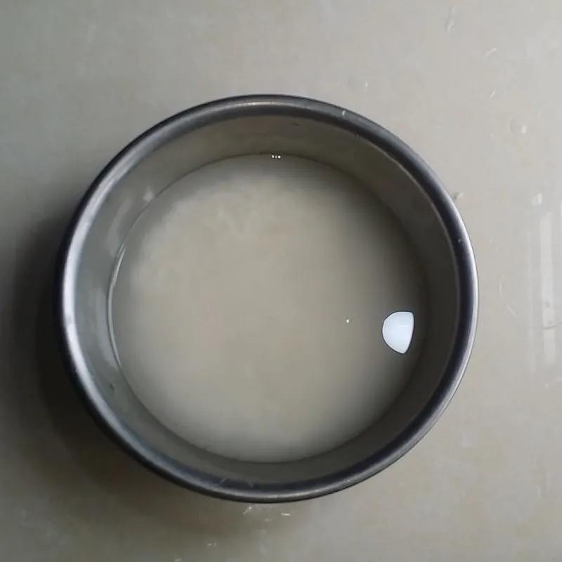 Quá trình vo và ngâm gạo giúp hạt cháo nhanh nhừ và sánh mịn