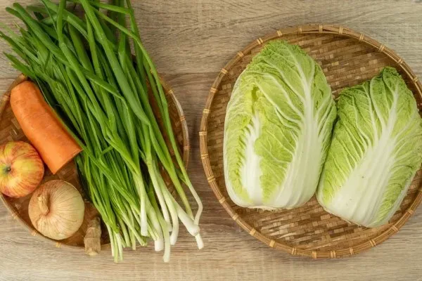 Các thành phần chính trong công thức kim chi hàn quốc cách làm