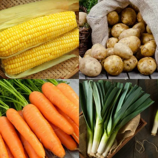 Nguyên liệu món ăn canh chay rau củ