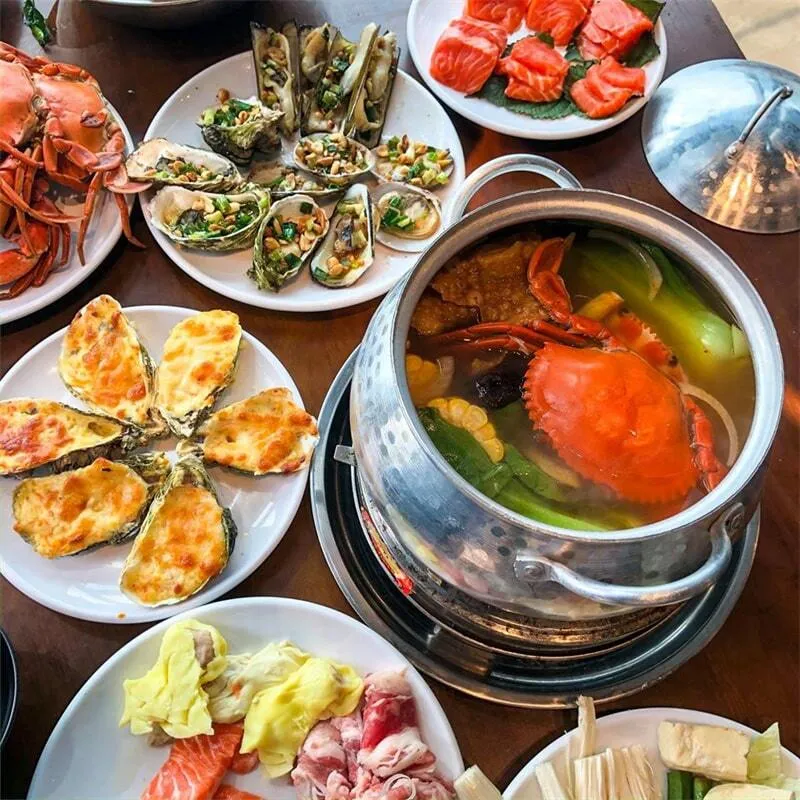 Nhà hàng Hải Sản Ngọc Hiệp chuyên các món hải sản tươi sống