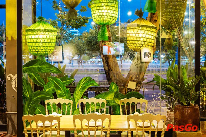 Không gian phù hợp cho tụ tập tại quán ăn Võ Văn Kiệt