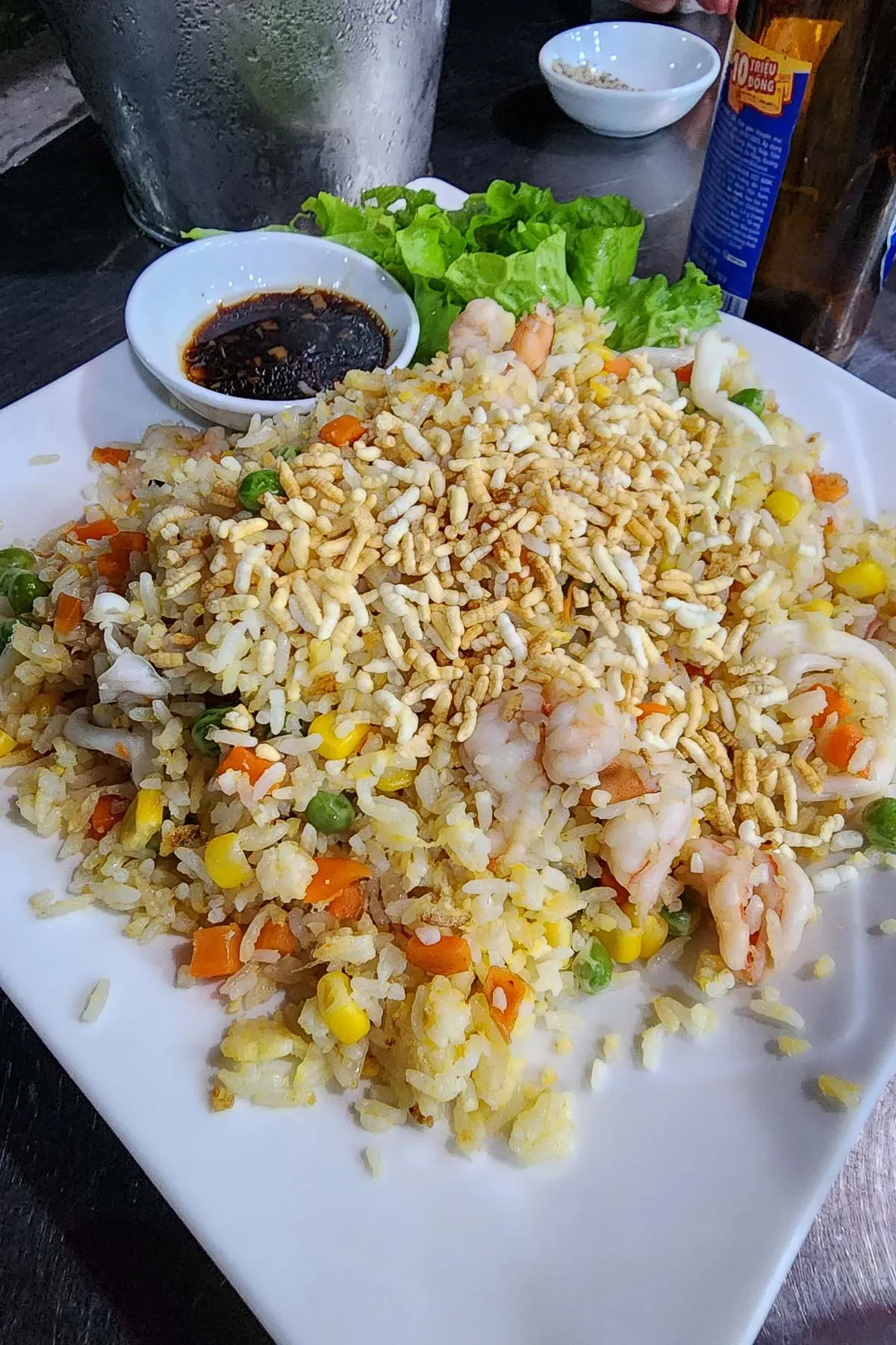 Cơm chiên hải sản