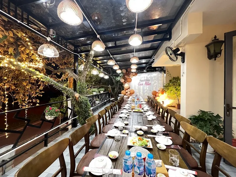 Không gian sang trọng tại Sâm Cầm Quán với phòng VIP riêng tư