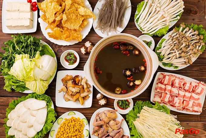 Món lẩu nấm đặc trưng tại nhà hàng Lẩu Nấm Gia Khánh Ngoại Giao Đoàn