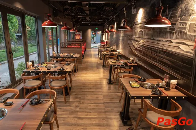 Không gian đậm chất Trung Hoa tại nhà hàng ở Linh Đàm