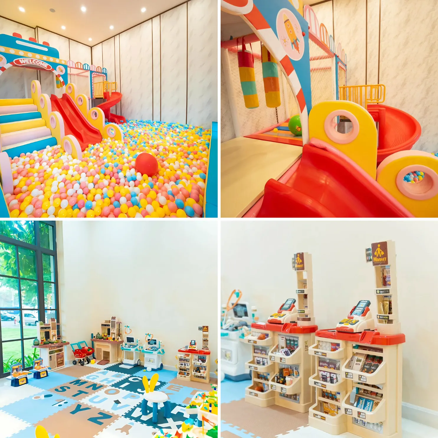 Khu vui chơi bên trong nhà hàng Phúc Gia - Ẩm Thực Trung Hoa