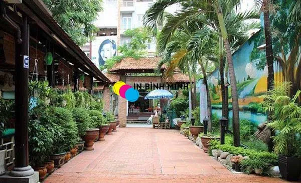 Vườn Quê với không gian yên tĩnh, mộc mạc