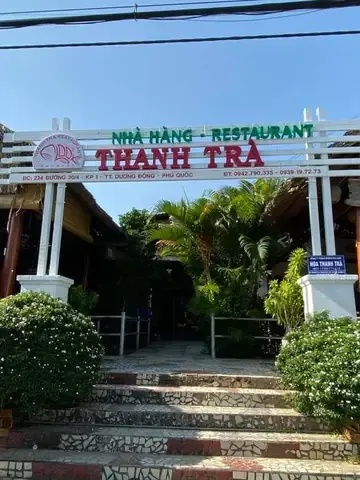 Không gian rộng rãi của nhà hàng Thanh Trà Phú Quốc