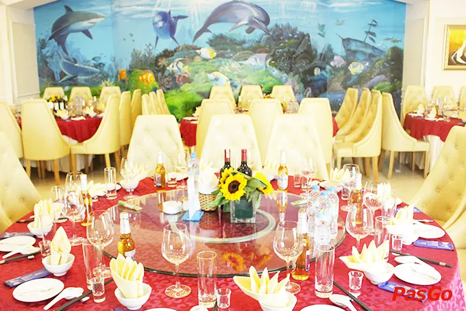 Không gian hiện đại tại Thế Giới Hải Sản Mỹ Trì