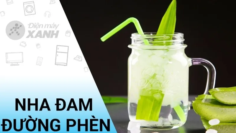 Nha đam đường phèn giòn ngon thanh khiết giúp duy trì làn da tươi trẻ