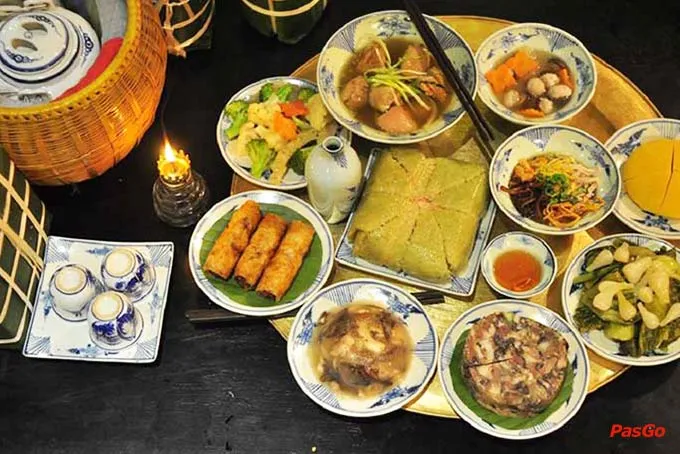 Mâm cỗ Tết truyền thống của người miền Bắc